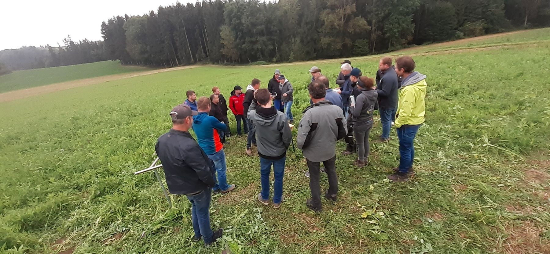 Interessierte LandwirtInnen © BWSB/Gerstl