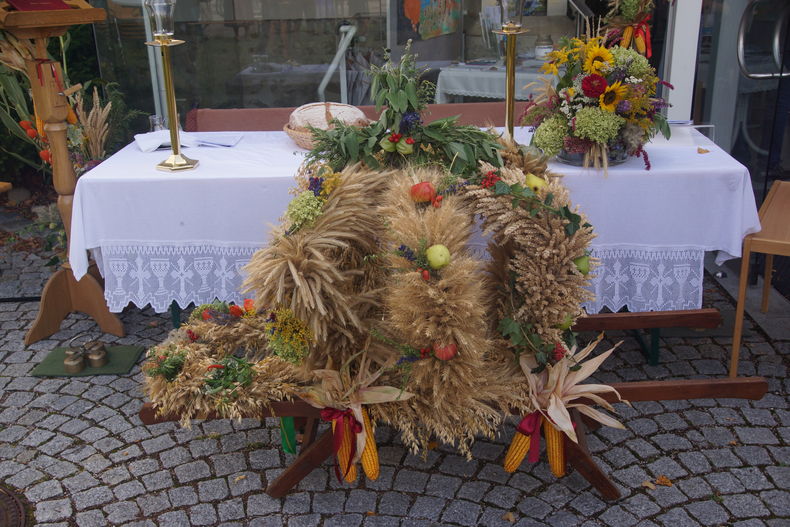 Erntedankfest mit den Bäuerinnen