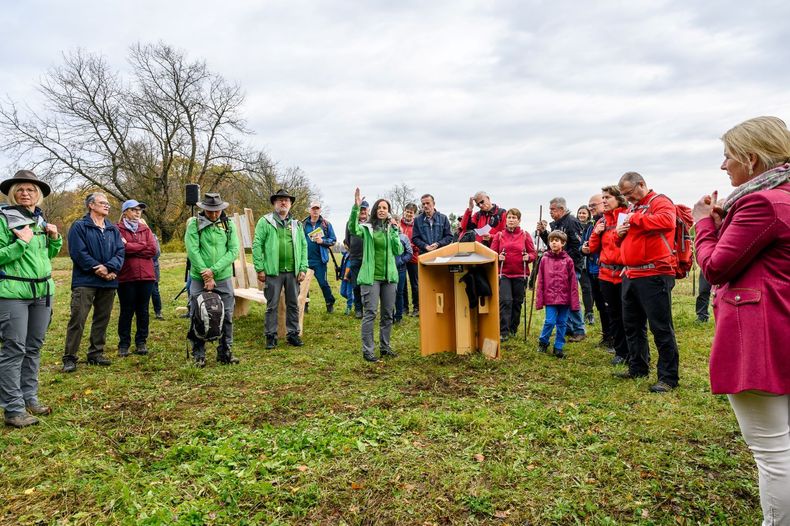 Eröffnung LANDe Platzl und 1. Aktivtag_Hardegg_2022-10-26 ©&nbsp;Die Bäuerinnen NÖ/Ing. Gerald Pfabigan