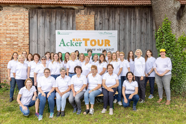 Eröffnung der AckerkulTOUR 2023 ©&nbsp;Die Bäuerinnen im Gebiet Schwechat