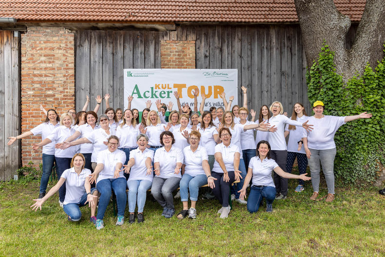 Eröffnung der AckerkulTOUR 2023 ©&nbsp;Die Bäuerinnen im Gebiet Schwechat