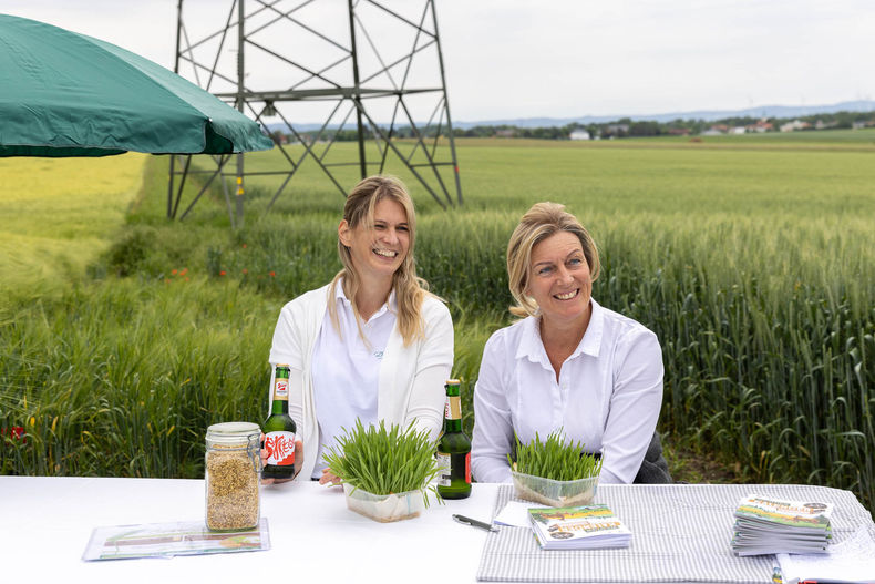 Eröffnung der AckerkulTOUR 2023 © Die Bäuerinnen im Gebiet Schwechat Eröffnung der AckerkulTOUR 2023 © Die Bäuerinnen im Gebiet Schwechat
