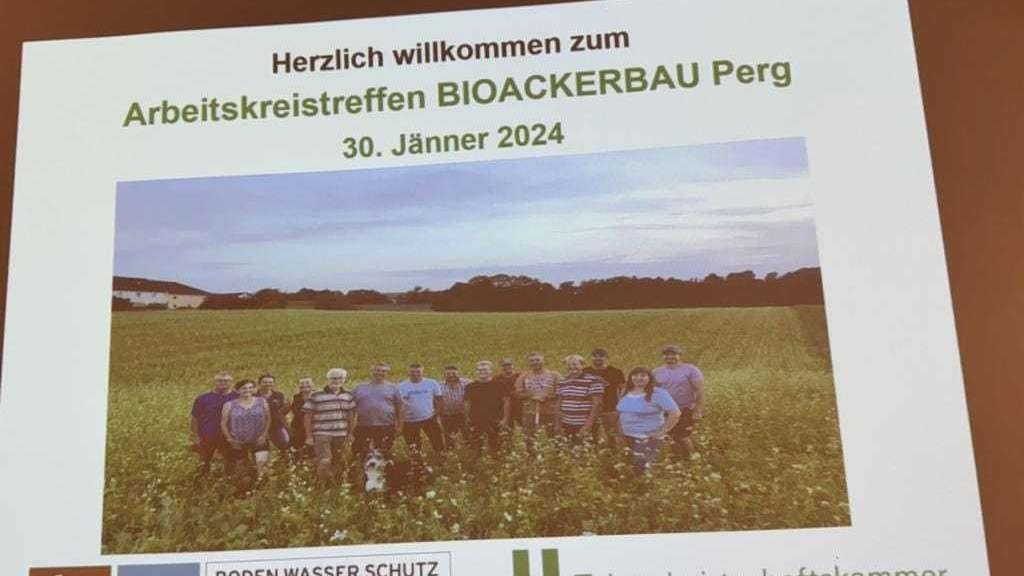 Arbeitskreistreffen - BIO Ackerbau Perg, 30. Jänner 2024