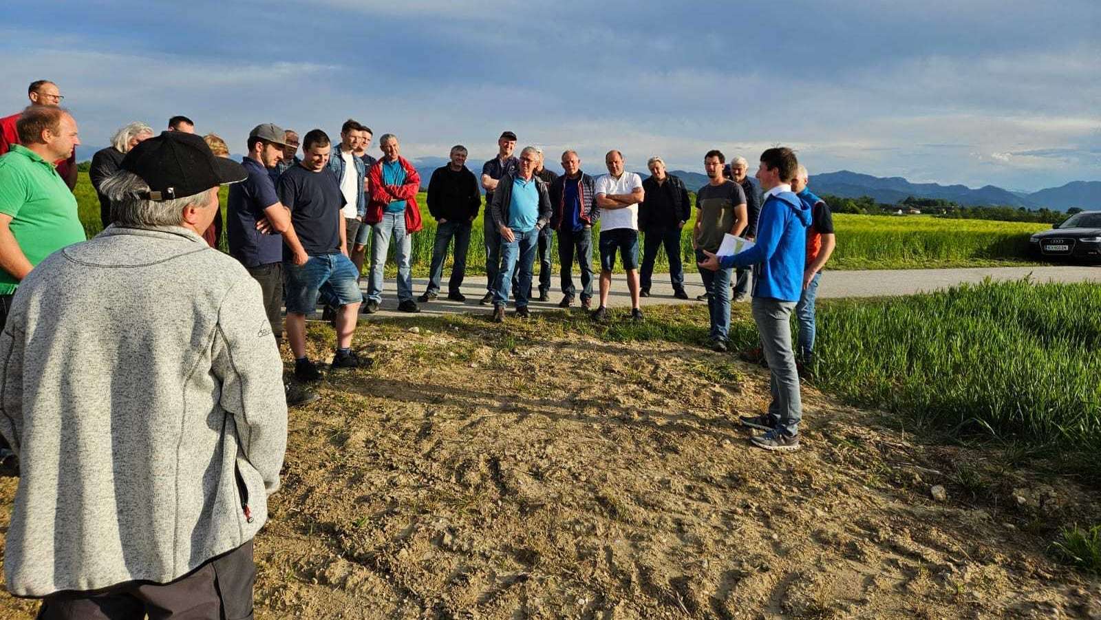 Feldbegehung Arbeitskreis Boden.Wasser.Schutz Wartberg an der Krems, 15. Mai 2024