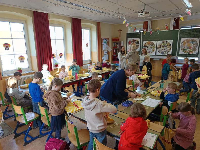 Schulaktion 2025 ©&nbsp;Die Bäuerinnen im Bezirk Gmünd