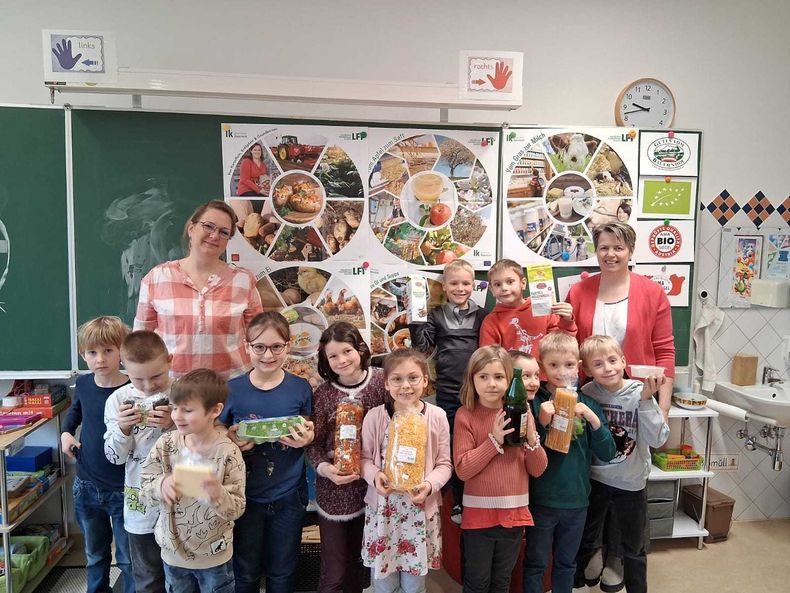 Schulaktion der Bäuerinnen im Gebiet Eggenburg.jpg Schulaktion der Bäuerinnen im Gebiet Eggenburg.jpg