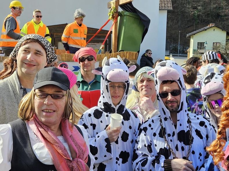 Faschingsumzug Edlitz und Grimmenstein ©&nbsp;Die Bäuerinnen im Gebiet Aspang