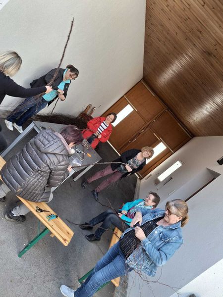 Kreative Körbchen aus Birkenzweigen ©&nbsp;Die Bäuerinnen im Gebiet Weitra