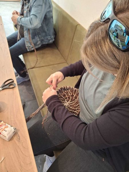 Kreative Körbchen aus Birkenzweigen ©&nbsp;Die Bäuerinnen im Gebiet Weitra