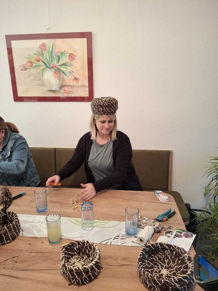 Kreative Körbchen aus Birkenzweigen ©&nbsp;Die Bäuerinnen im Gebiet Weitra