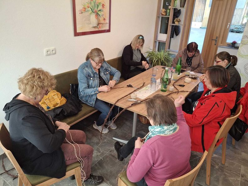 Kreative Körbchen aus Birkenzweigen ©&nbsp;Die Bäuerinnen im Gebiet Weitra