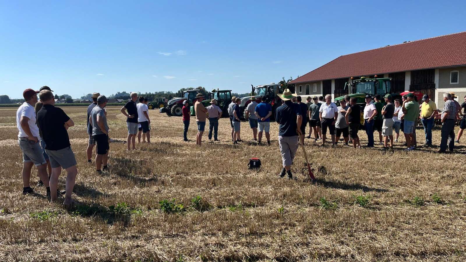 Fachnachmittag - Stoppelsturzfeldtag in Enns, 8. August 2025