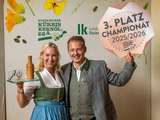3. Platz: Daniel Brauchart und Julia Schubert © LK Steiermark-Kristoferitsch