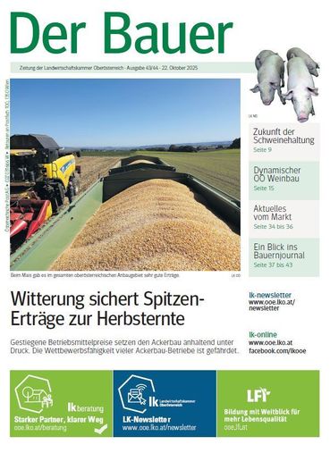 Titelseite Der Bauer KW 43_44.jpg © LK OÖ