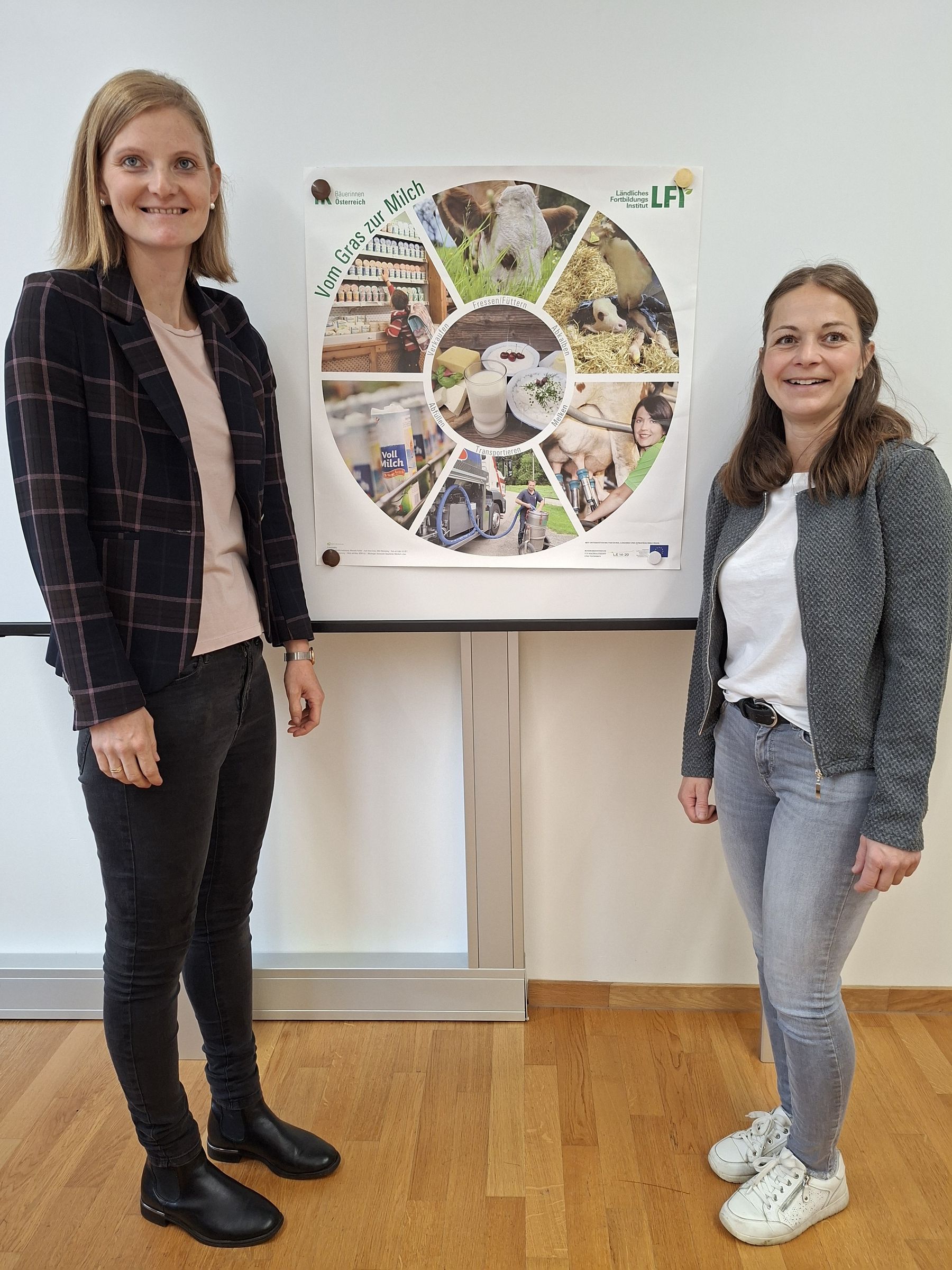 Anja Schönegger links und Christine Höller rechts.jpg © Christine Höller