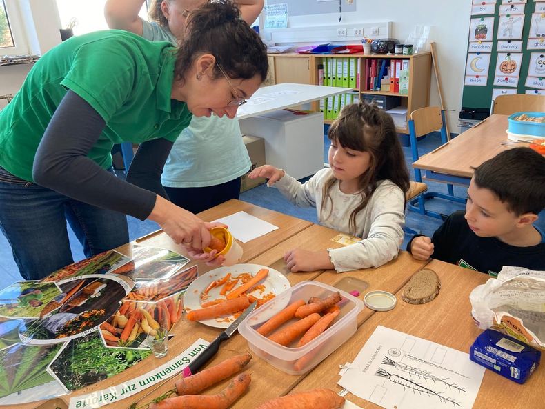Schulaktionstage erstmals in der ASO Gr. Siegharts © Die Bäuerinnen im Gebiet Raabs Schulaktionstage erstmals in der ASO Gr. Siegharts © Die Bäuerinnen im Gebiet Raabs