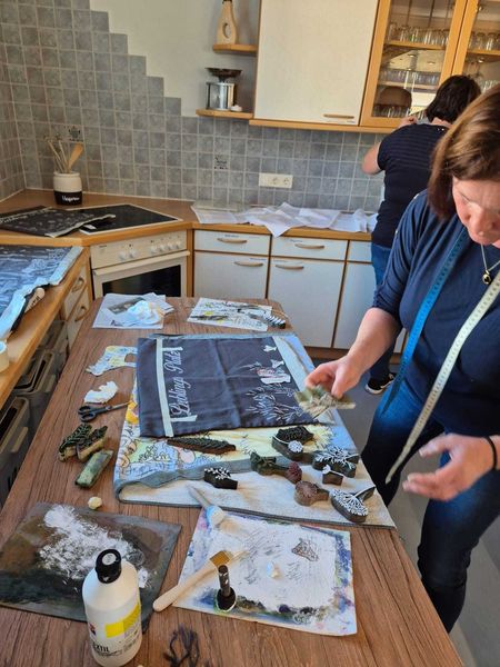 Stoffdruckkurs BBK Aspang ©&nbsp;Die Bäuerinnen in Aspang 