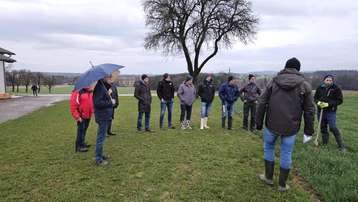 Feldbegehung in Adlwang, 26. März 2026