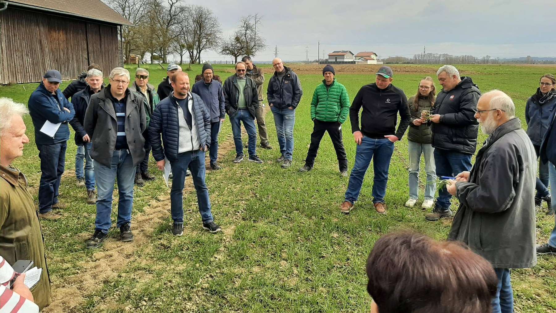 Feldbegehung in Buchkirchen, 31. März 2026