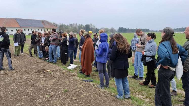 Besuch aus einer Landwirtschaftsschule in Dänemark, 14. April 2026