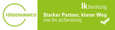 Banner Förderhinweis OÖ © LK Banner Förderhinweis OÖ © LK