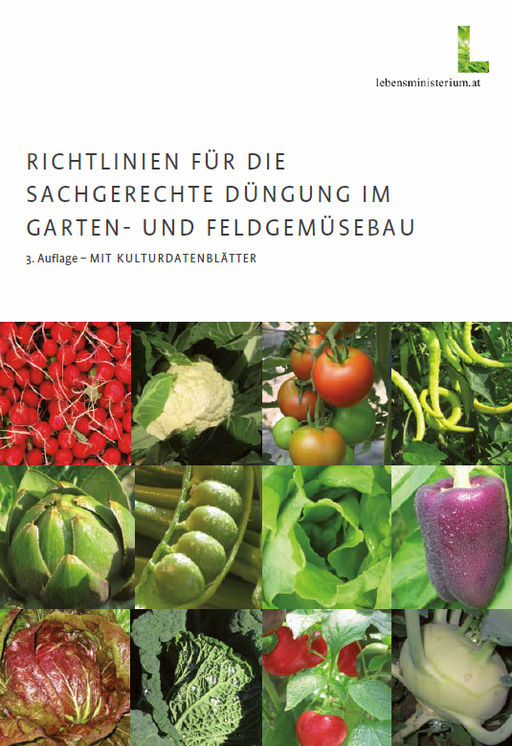 Cover Gemüse Sachgerechte Düngung © Archiv