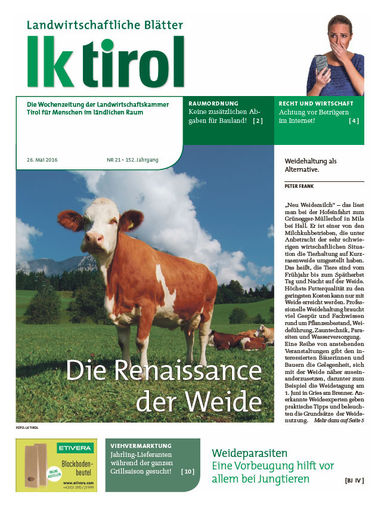 Landwirtschaftliche Blätter © LK Tirol