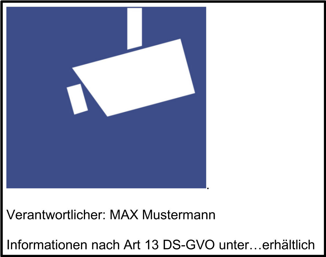 Hinweisschild für Videoüberwachung.jpg © LK Österreich Hinweisschild für Videoüberwachung.jpg © LK Österreich
