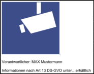 Hinweisschild für Videoüberwachung.jpg © LK Österreich Hinweisschild für Videoüberwachung.jpg © LK Österreich
