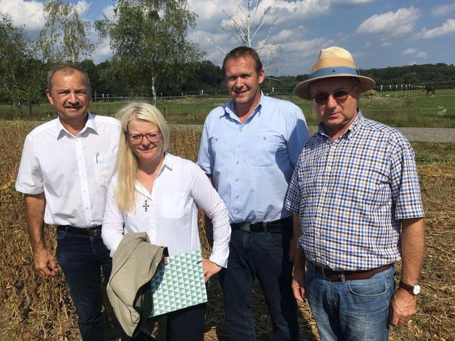 v.l.n.r.: Vizepräsident Ing. Werner Falb-Meixner, DI Ingeborg Köhling, Bio Austria Obmann Franz Traudtner und Direktor Ing. Gerhard Müllner © Falb-Meixner v.l.n.r.: Vizepräsident Ing. Werner Falb-Meixner, DI Ingeborg Köhling, Bio Austria Obmann Franz Traudtner und Direktor Ing. Gerhard Müllner © Falb-Meixner