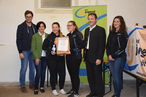 Genuss v.l.n.r.: LJ-Landesleiter Dominik Weber, Bezirksbäurin KR Andrea Tobler, Siegerteam Genuss: Benita und Melissa Pachler, Präsident Dipl.-Ing Nikolaus Berlakovich, LJ-Landesleiterin-Stv. Jennifer Pauer © Landjugend Burgenland Genuss v.l.n.r.: LJ-Landesleiter Dominik Weber, Bezirksbäurin KR Andrea Tobler, Siegerteam Genuss: Benita und Melissa Pachler, Präsident Dipl.-Ing Nikolaus Berlakovich, LJ-Landesleiterin-Stv. Jennifer Pauer © Landjugend Burgenland