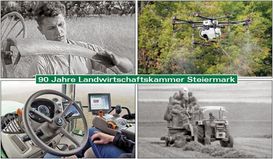 Landwirtschaft hat in vergangenen neun Jahrzehnten rasanten und tiefgreifenden Wandel bewältigt © ORF/LK-Steiermark Landwirtschaft hat in vergangenen neun Jahrzehnten rasanten und tiefgreifenden Wandel bewältigt © ORF/LK-Steiermark