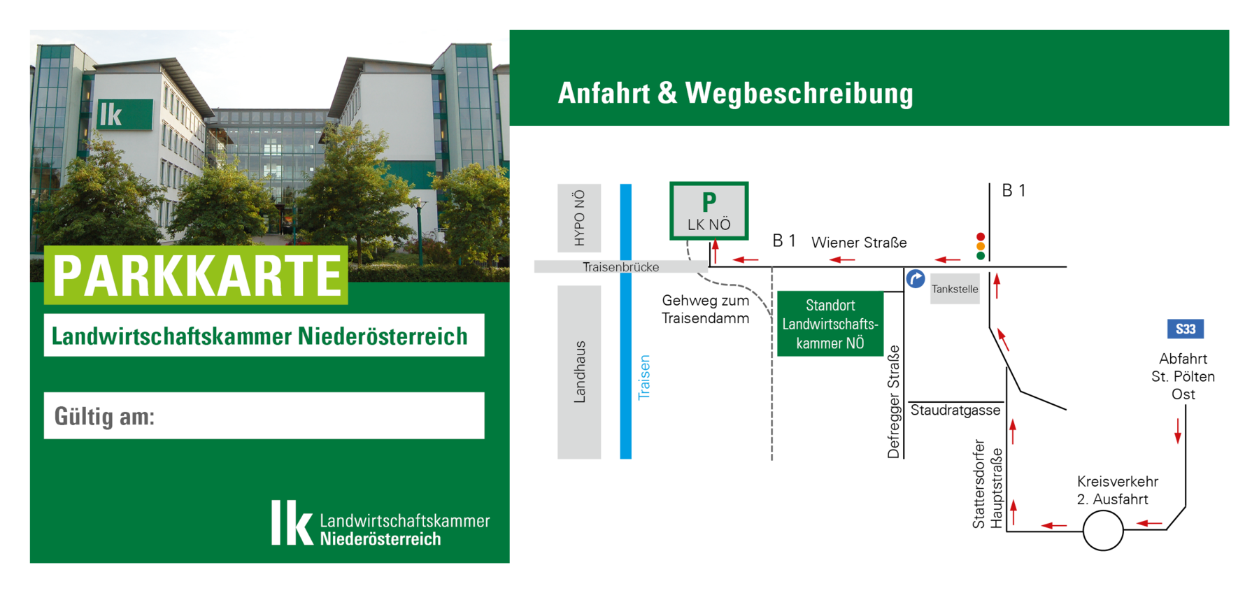 Ausweichparkplatz © LK NÖ