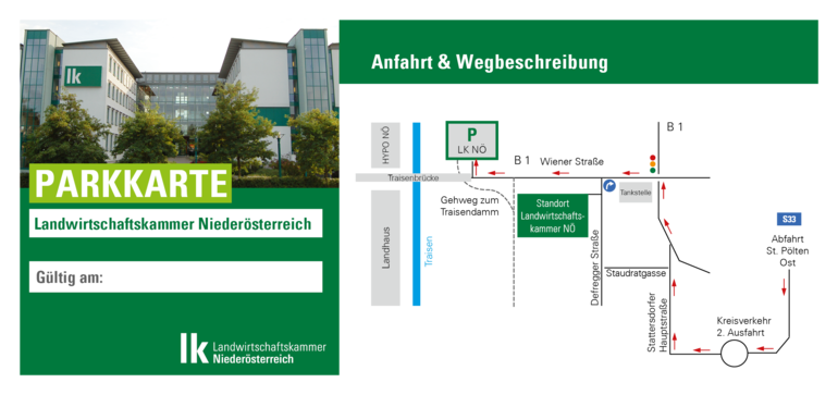Ausweichparkplatz © LK NÖ Ausweichparkplatz © LK NÖ