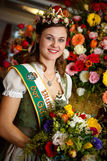 Elisabeth Schweitzer heißt die neue steirische Blumenkönigin. © Erwin Scheriau
