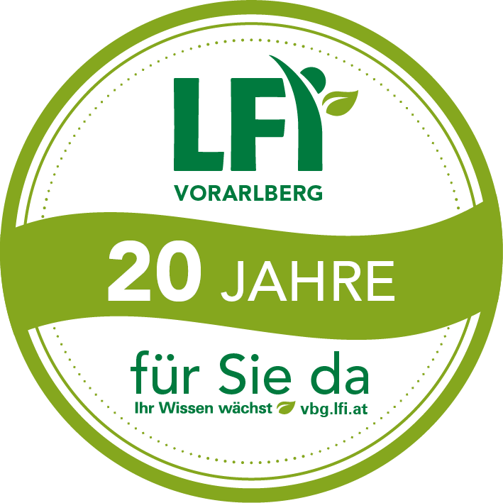Bildungs- und Beratungsangebot seit 20 Jahren © LFI Vorarlberg