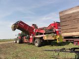 Kartoffelernte heute mit Vollerntemaschinen © LK Steiermark