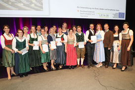 21 Kärntnerinnen und Kärntner erhielten in Salzburg ihr ZAM-Zertifikat. © APA Neumeyer