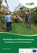 Broschüre über Beschäftigung von Fremdarbeitskräften in der Direktvermarktung © LK Österreich