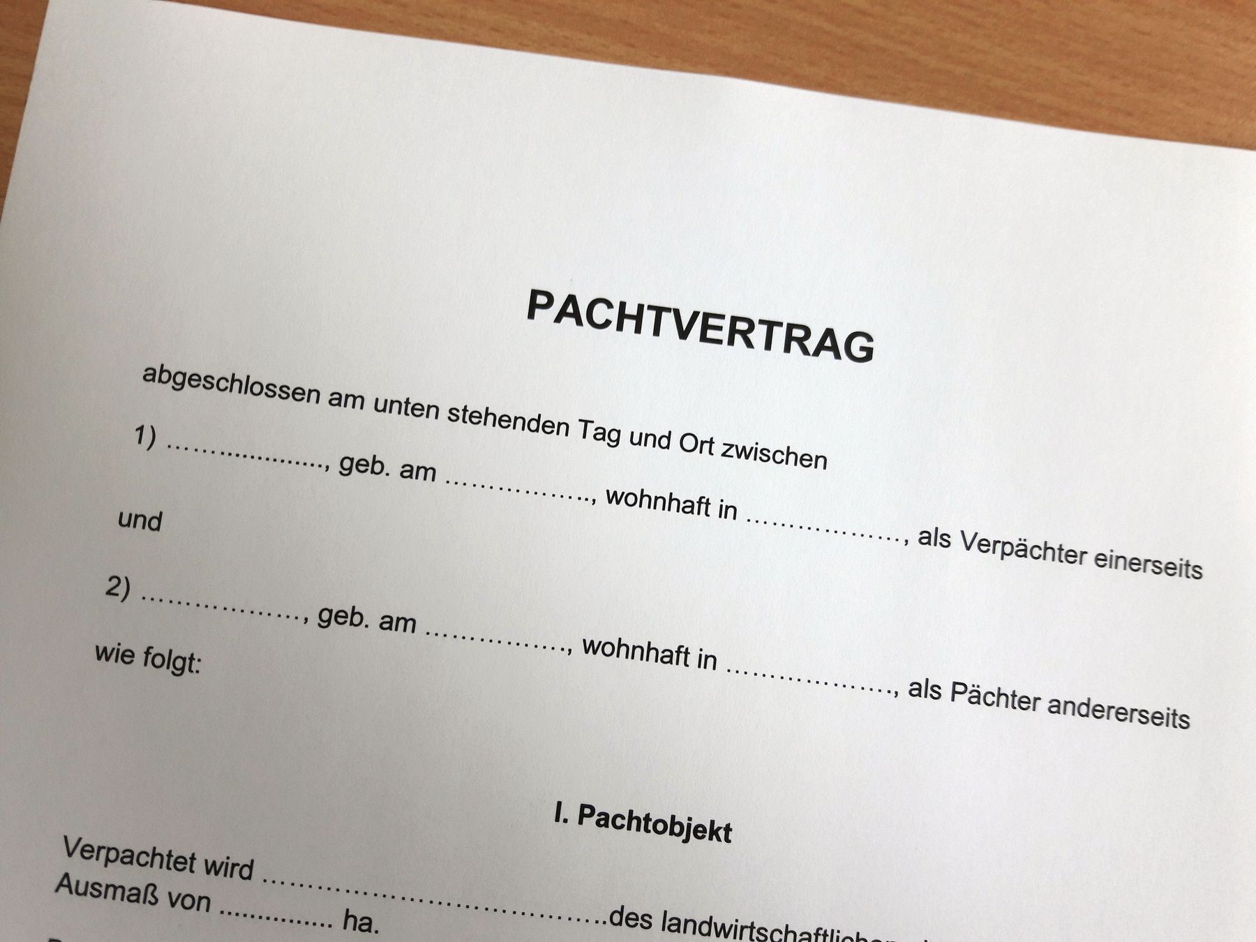 Abzugsfähige Pachtzinse richtig berechnen. © Landwirtschaftskammer Oberösterreich/Jell-Anreiter