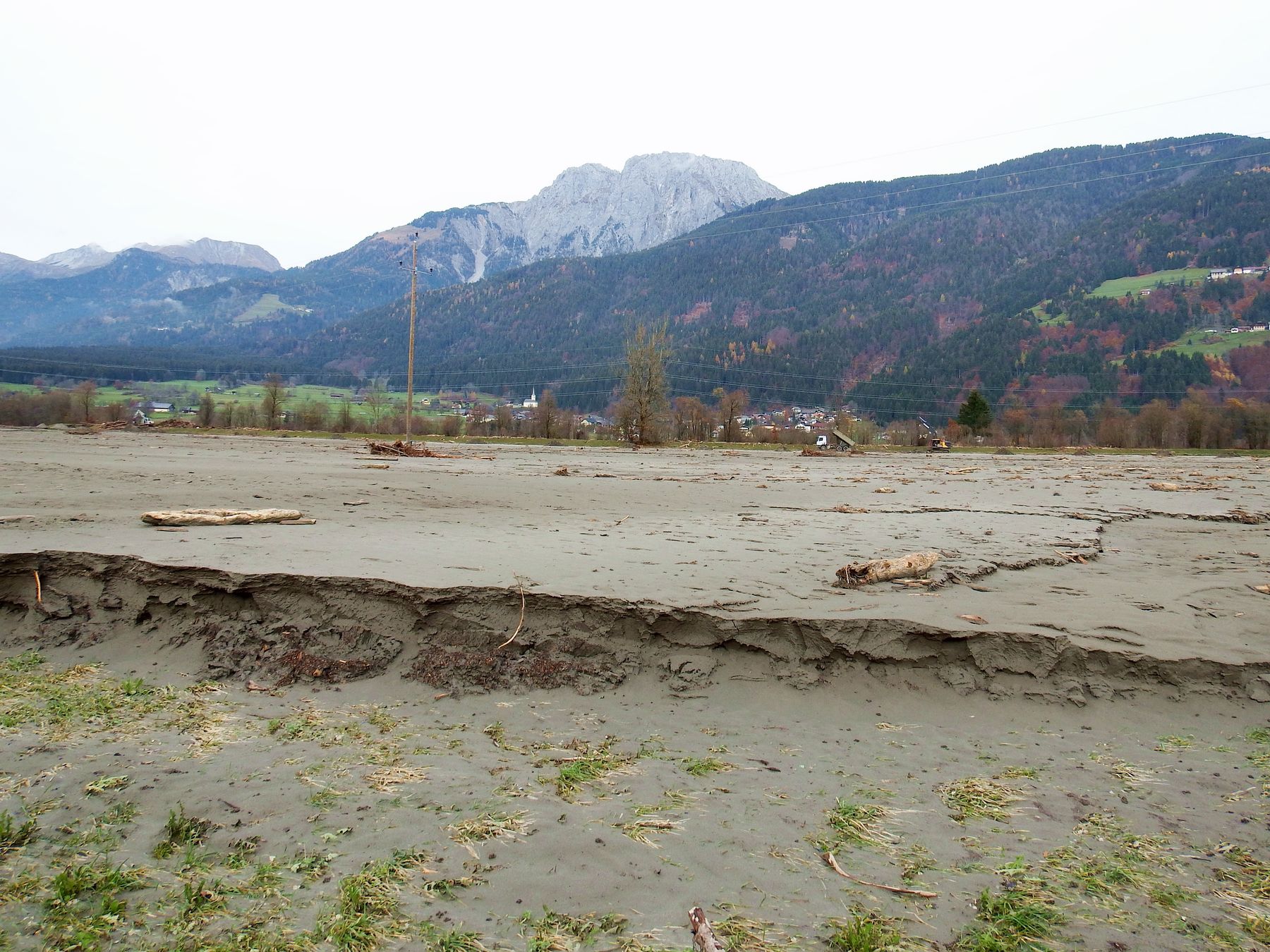 Das Land Kärnten ist nicht gewillt, für die Geschädigten der vorjährigen Hochwasserkatastrophe im Gailtal die Richtlinien des Kärntner Nothilfswerks anzupassen. © LK Kärnten/Frießnegger