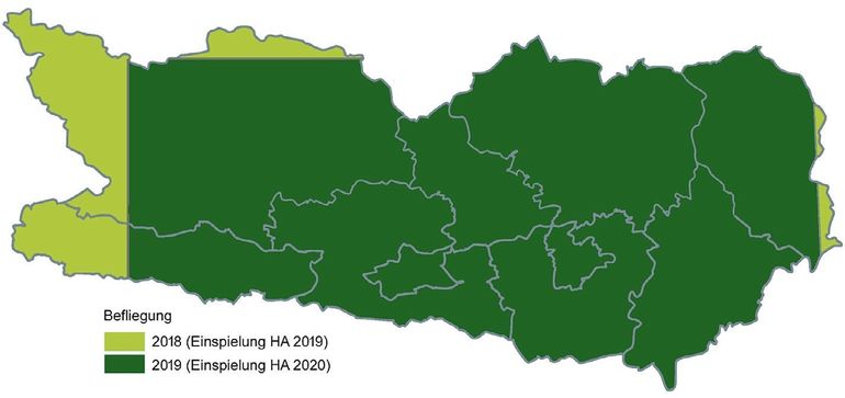 Die Luftbilder der 2018 beflogenen Gebiete liegen für die Hofkartenaktualisierung bereits vor. © LK Kärnten Die Luftbilder der 2018 beflogenen Gebiete liegen für die Hofkartenaktualisierung bereits vor. © LK Kärnten