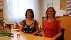 Geschäftsführerin Dr. Claudine Mramor mit Sekretärin Claudia Kainz in der Geschäftsstelle © TGD Burgenland Geschäftsführerin Dr. Claudine Mramor mit Sekretärin Claudia Kainz in der Geschäftsstelle © TGD Burgenland