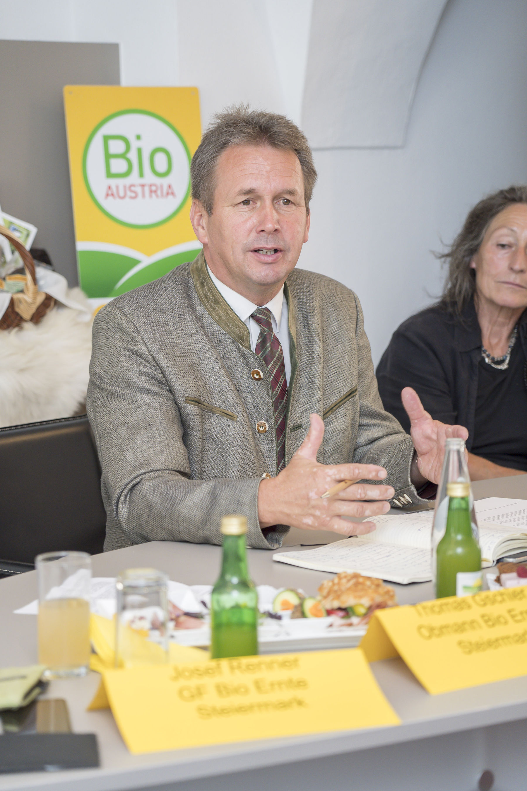 Bio schafft Wohlbefinden und schützt das Klima: Präsident Franz Titschenbacher © Foto Fischer