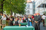 Der längste Apfelstrudel wurde während des Aufsteirerns präsentiert © Alexander Danner