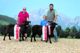 Landessieger Jura v. l.: Sieger Schafe von Sebastian Aigner; Sieger Widder von Markus Hettegger, Großarl © Sendlhofer