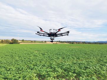 Digitalisierungsoffensive Drohne Kuhbrille Lenksystem Landwirtschaftskammer Technik Digitalisierung