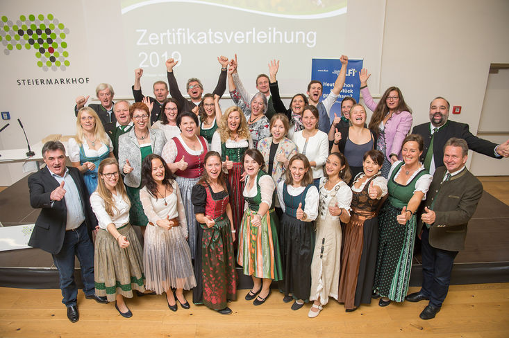 Verleihung der LFI-Zertifikate und LFI-Trainerawards in Graz