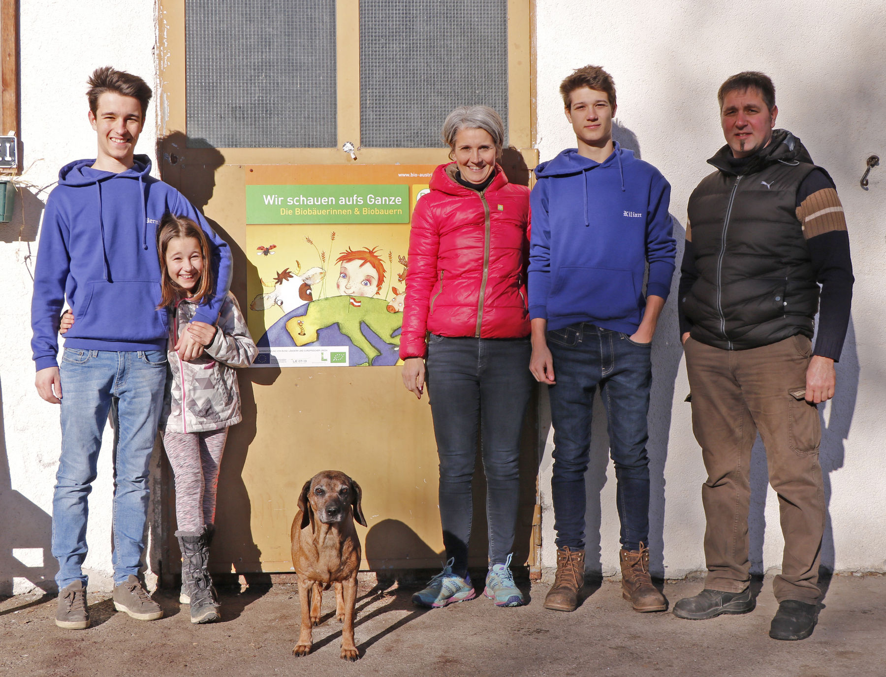 Beim Großwimm-Bauern, da fühlen sich alle Tiere wohl.jpg © Kronreif Beim Großwimm-Bauern, da fühlen sich alle Tiere wohl.jpg © Kronreif