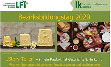 Bezirksbildungstage Kärnten 2020